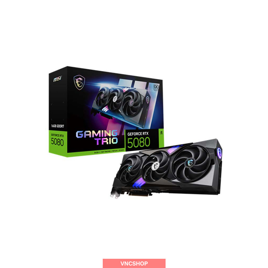 MSI VGA RTX 5080 16G GAMING TRIO OC